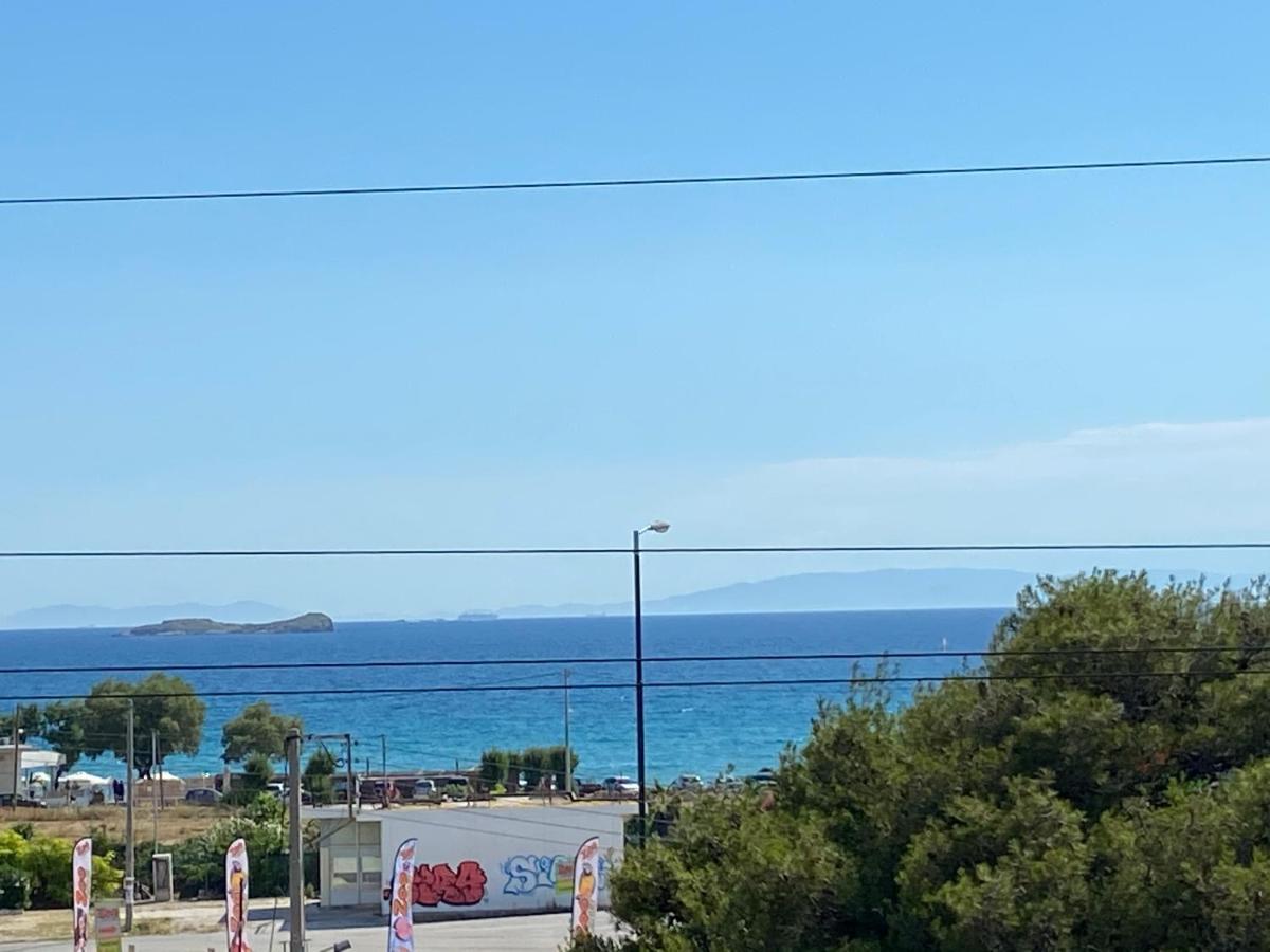 Athens Riviera: 2 Bed / 3' Walk From The Beach Agia Marina  Exteriör bild
